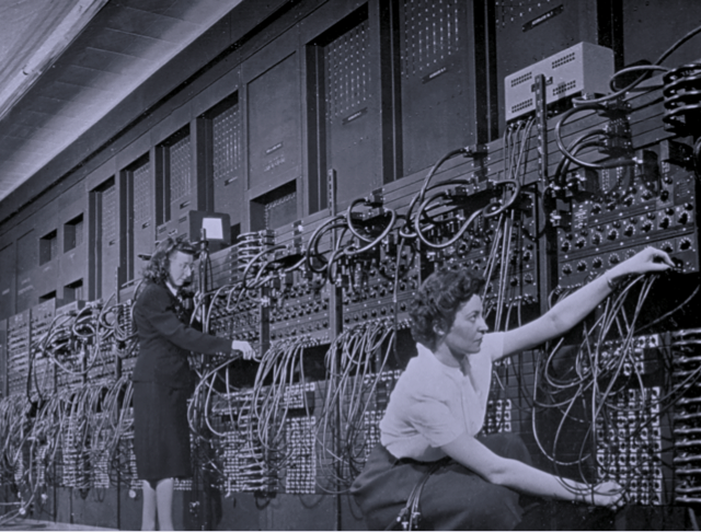 Computer operators an Eniac